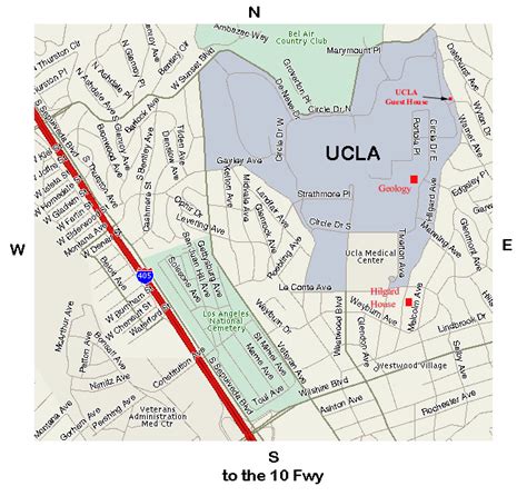 where is ucla located|location of ucla campus.